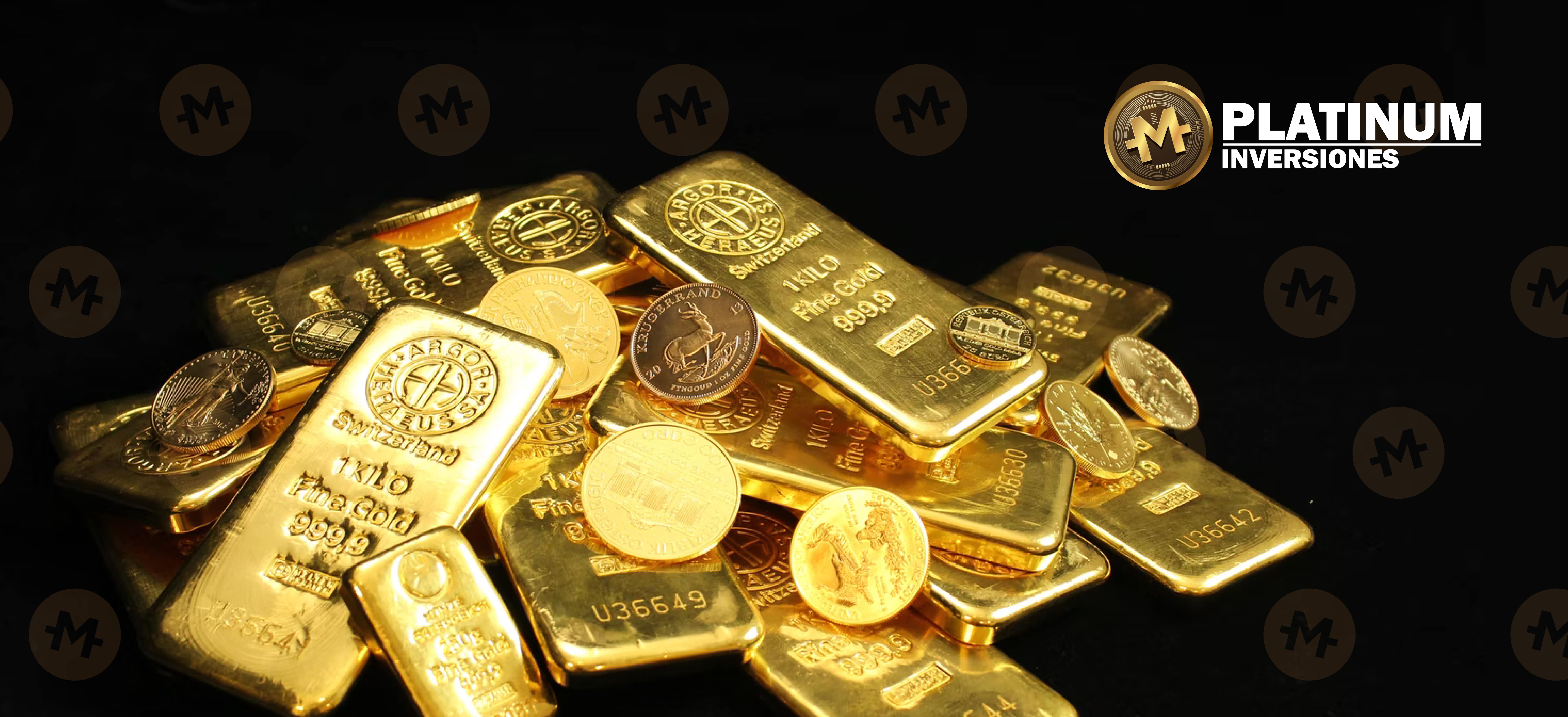 barras y lingotes de oro